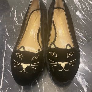 Charlotte Olympia Kitty Flat Size 38